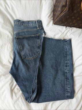 AGOLDE LUNA PIECED JEAN EUC 💙 🫐